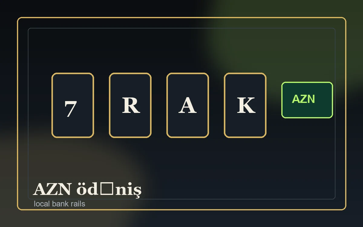 Ödəniş: AZN kanalları və çıxarış yoxlaması